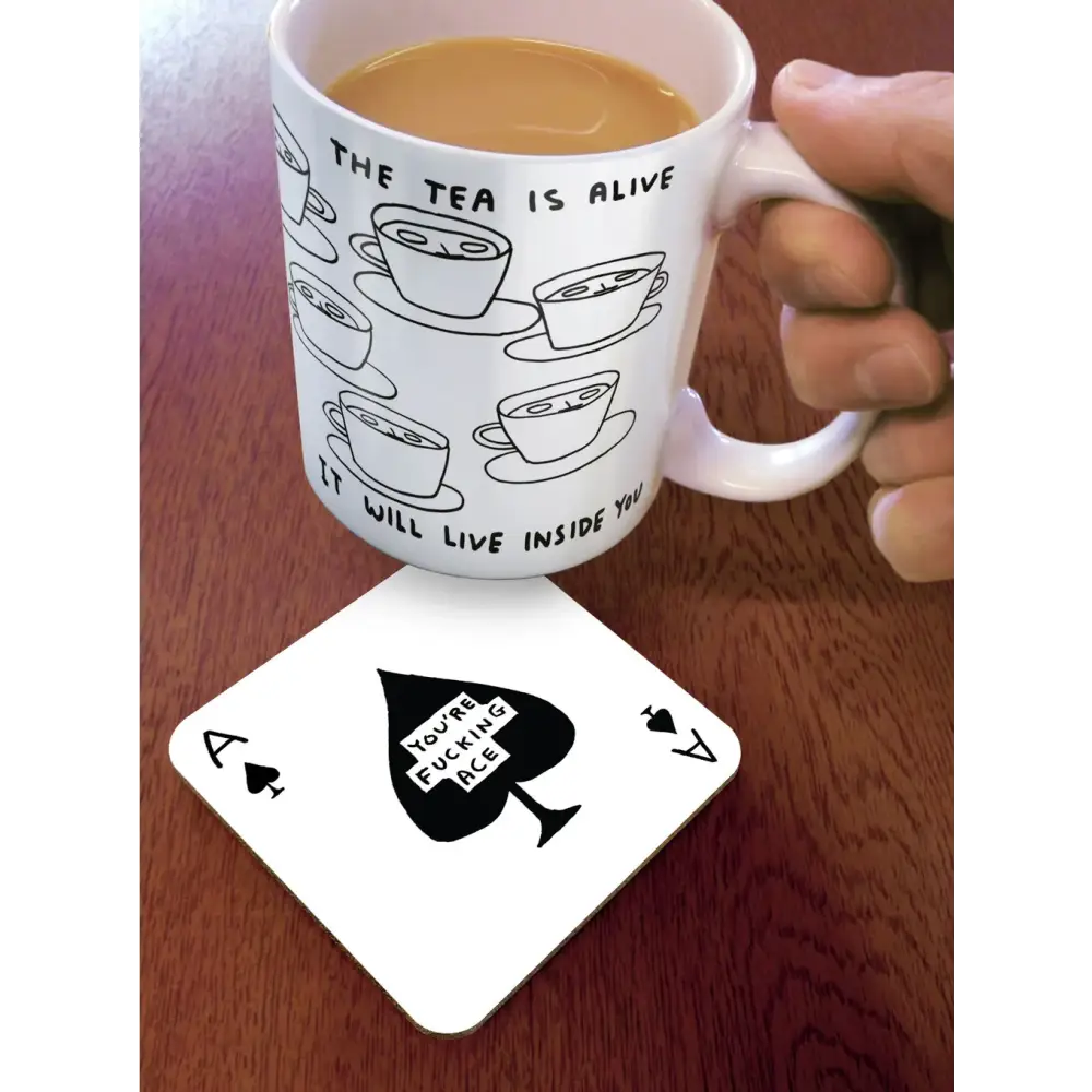 David Shrigley Art Coasters Set - PABOOM