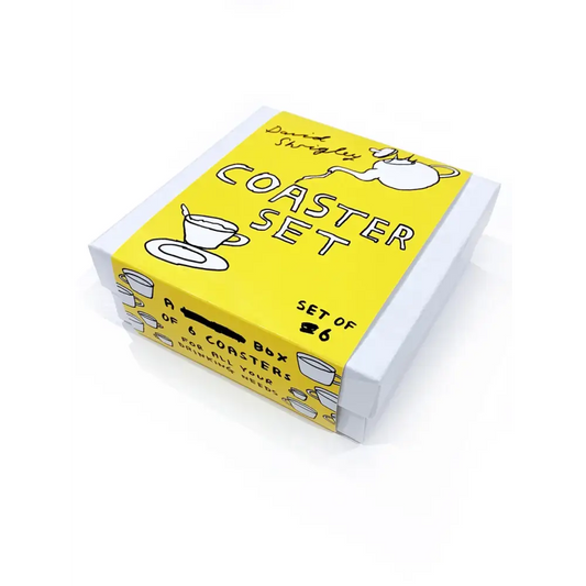 David Shrigley Art Coasters Set - PABOOM