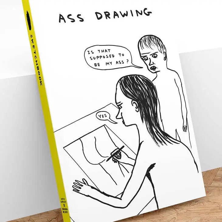 Ass Drawing Sketchbook - PABOOM