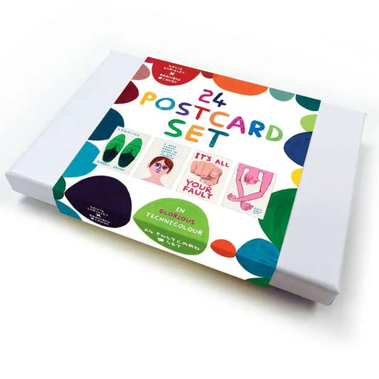 David Shrigley Boxed Set Postcards - PABOOM