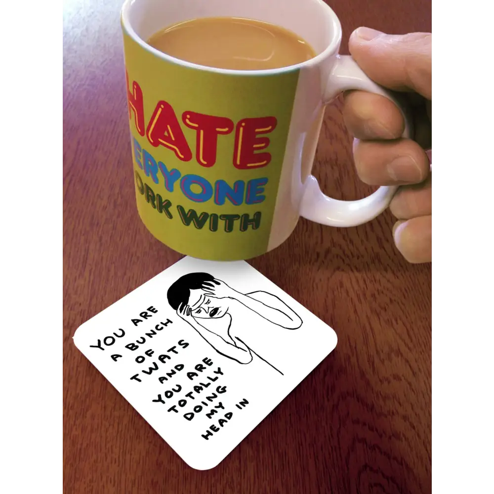 Bunch Of Twats Coaster - PABOOM