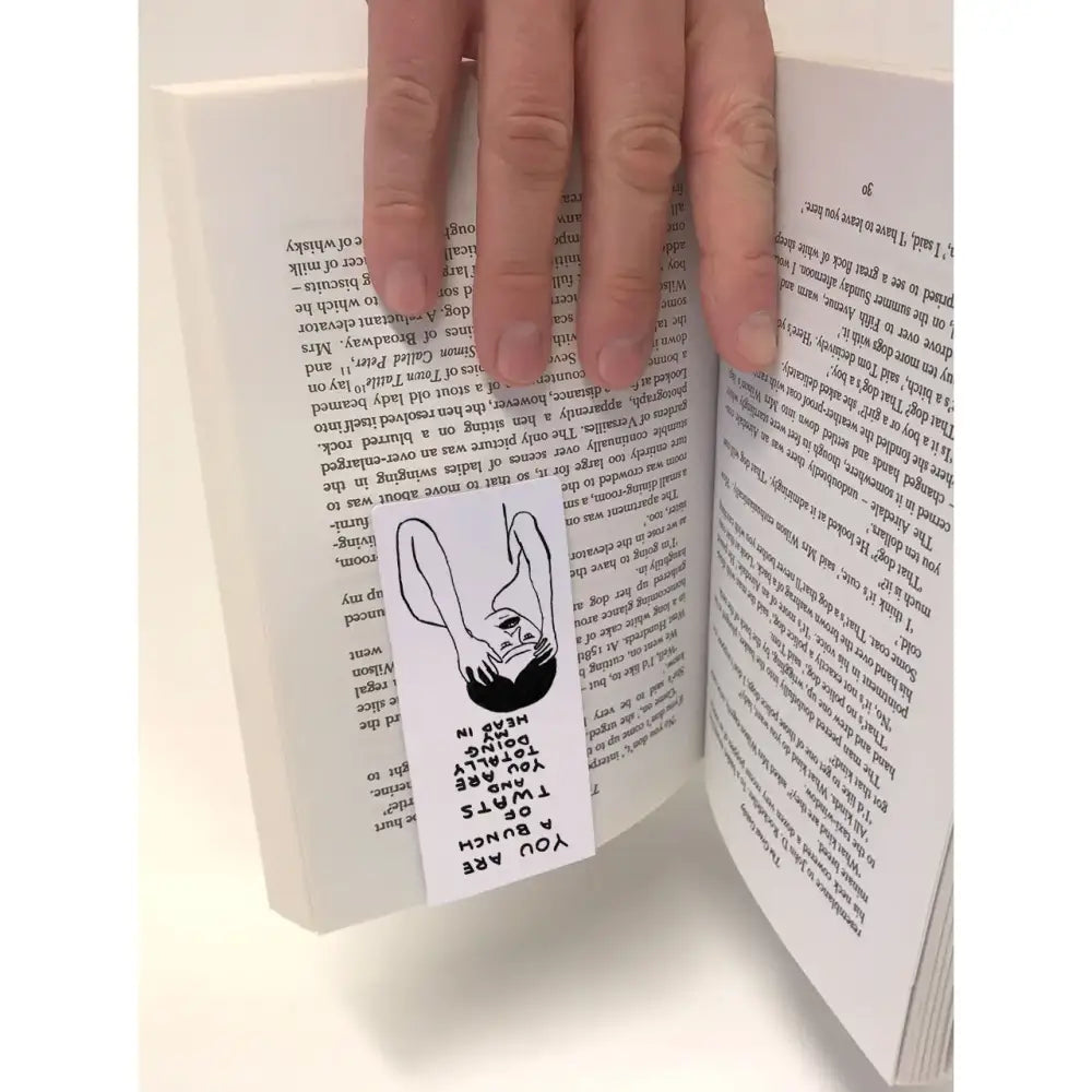 Bunch Of Twats Magnetic Bookmarks - PABOOM