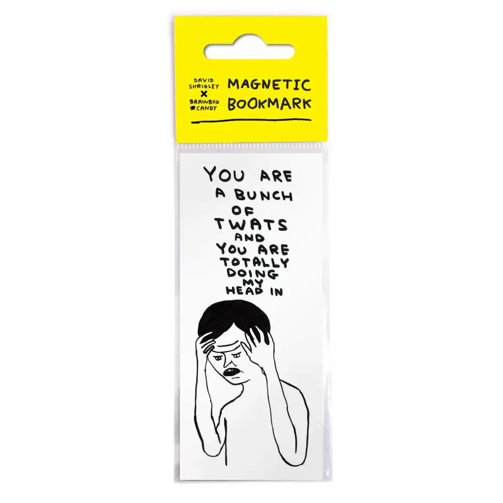 Bunch Of Twats Magnetic Bookmarks - PABOOM