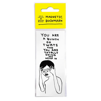 Bunch Of Twats Magnetic Bookmarks - PABOOM