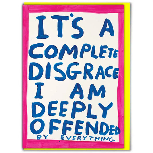 Deeply Offended Card - PABOOM