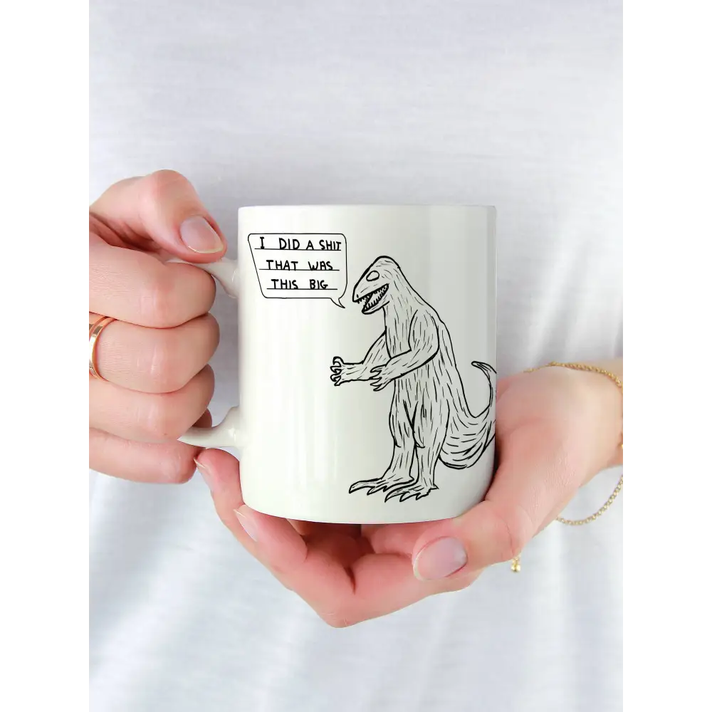 Dinosaur Shit Mug - PABOOM