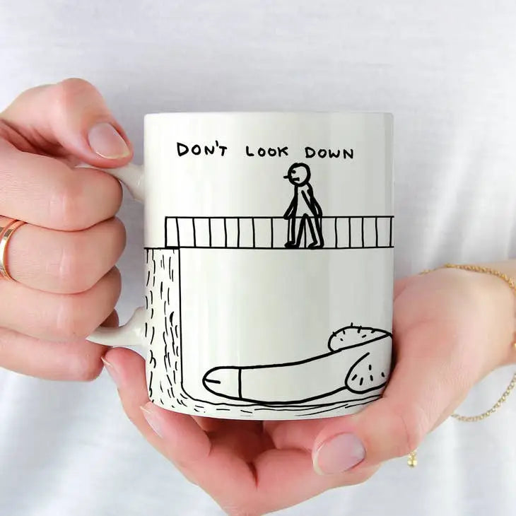 Don’t Look Down Mug - PABOOM