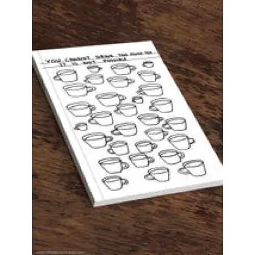 Drink Too Much Tea A5 Notebook - PABOOM