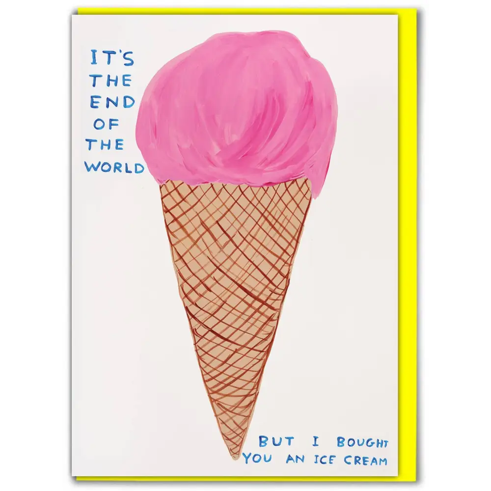 End Of The World Card - PABOOM