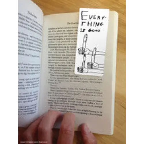 Everything Is Good Bookmark - PABOOM