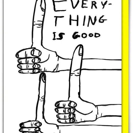 Everything Is Good Card - PABOOM