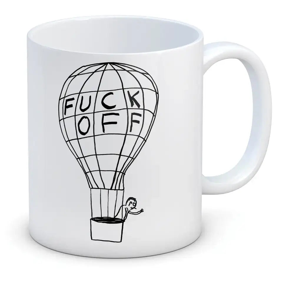 Fuck Off Balloon Mug - PABOOM