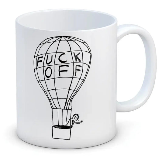 Fuck Off Balloon Mug - PABOOM
