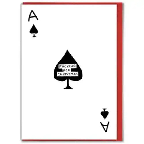 Fucking Ace Christmas Card - PABOOM