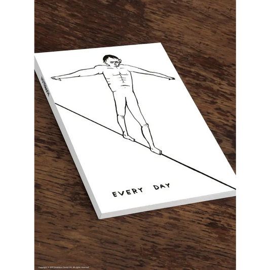 David Shrigley x Brainbox Candy - Funny Gift - Everyday A5 Notebook