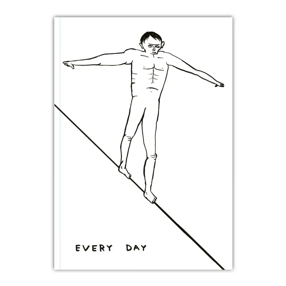 David Shrigley x Brainbox Candy - Funny Gift - Everyday A5 Notebook