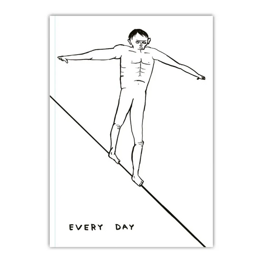 David Shrigley x Brainbox Candy - Funny Gift - Everyday A5 Notebook