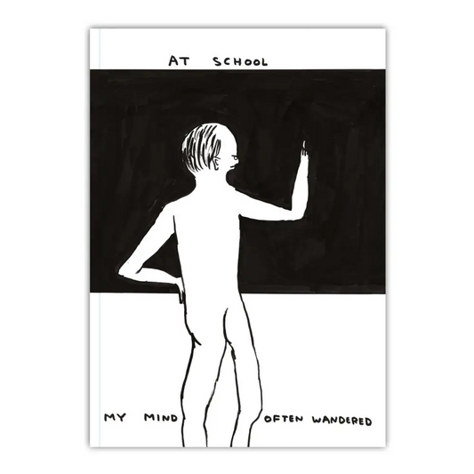 David Shrigley x Brainbox Candy - Funny Gift - Mind Wandered A5 Notebook