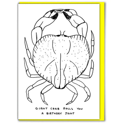 Giant Crab Card - PABOOM