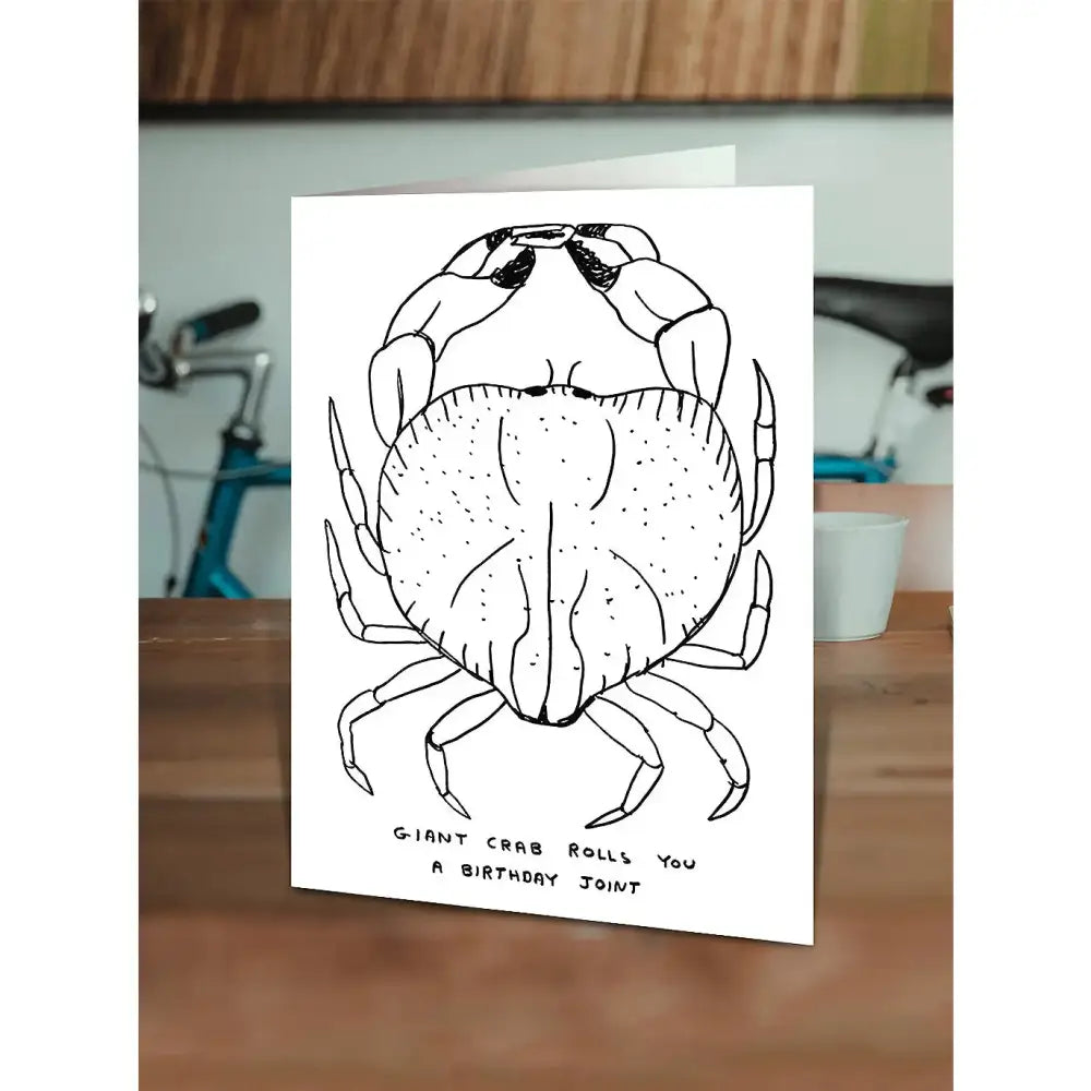 Giant Crab Card - PABOOM