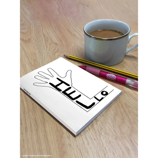 Hello Lined A6 Notebook - PABOOM