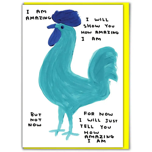 I Am Amazing Card - PABOOM