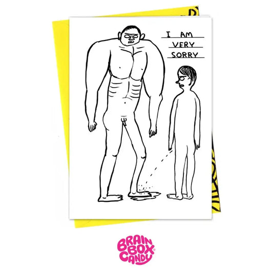 I Am Very Sorry Card - PABOOM