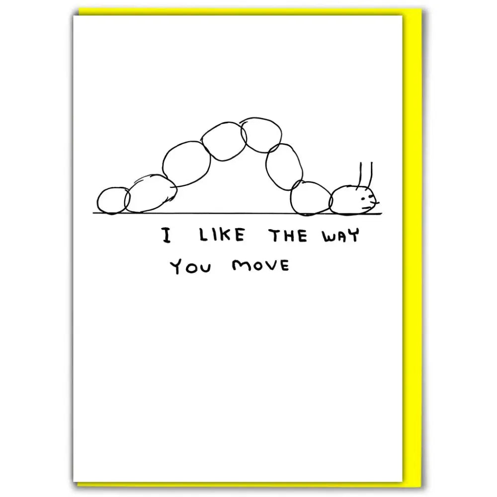 I Like the Way You Move Card - PABOOM