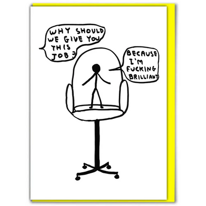 I'm Brilliant Card - PABOOM