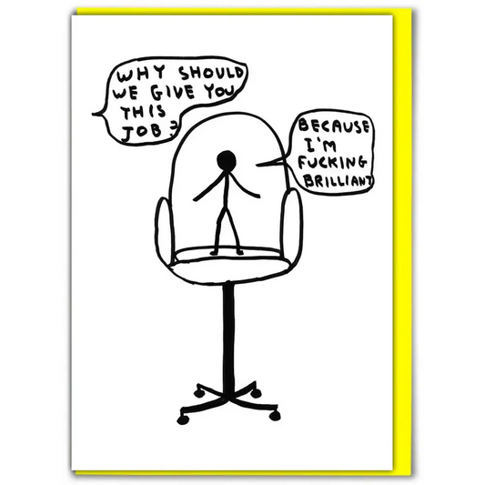 I'm Brilliant Card - PABOOM