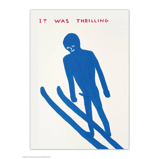 It Was Thrilling Postcard - PABOOM