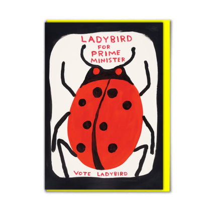 Ladybird Prime Minister Card - PABOOM
