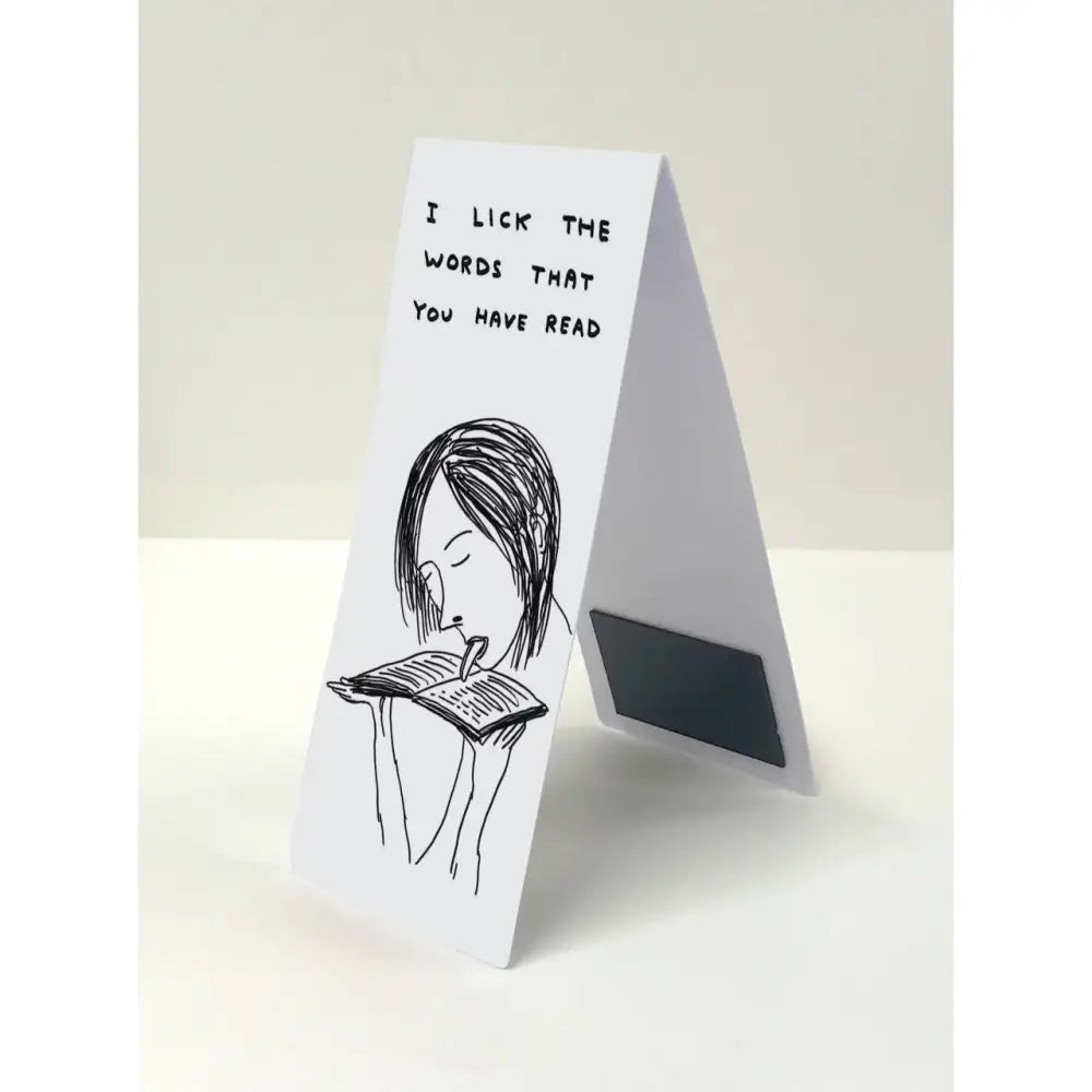 Lick The Words Magnetic Bookmark - PABOOM