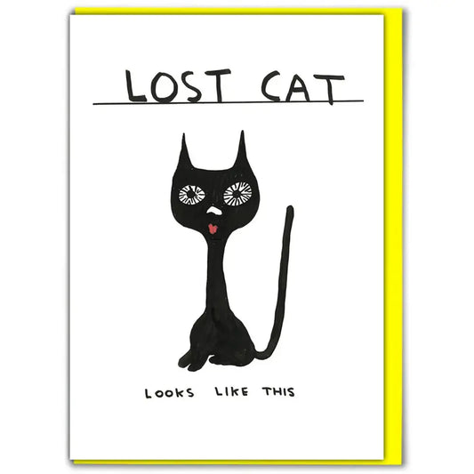 Lost Cat Card - PABOOM