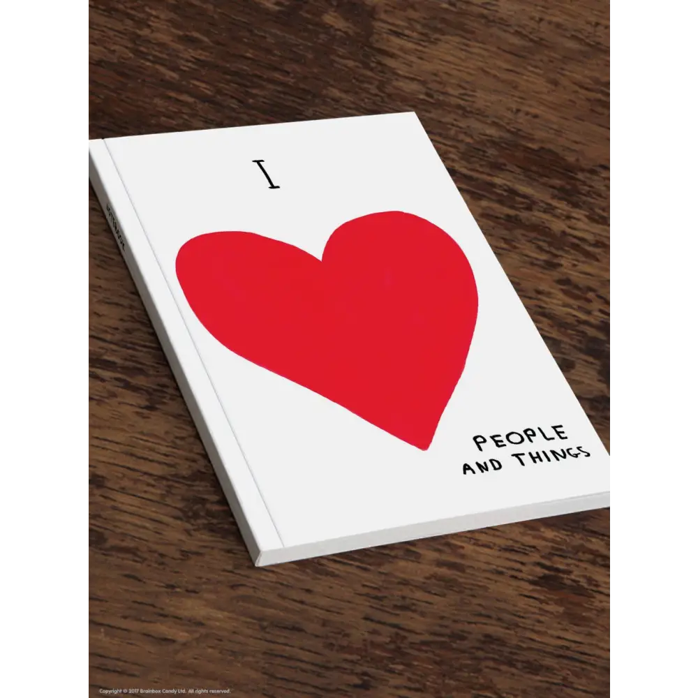 Love People & Things A5 Notebook - PABOOM