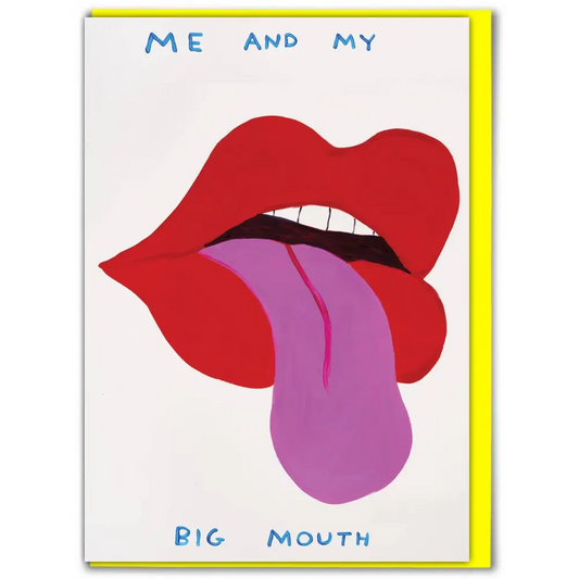 My Big Mouth Card - PABOOM
