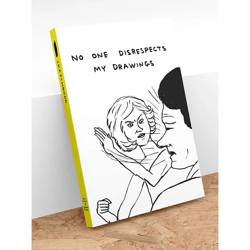No One Disrespects My Drawings Sketchbook - PABOOM