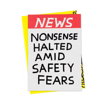 Nonsense Halted Card - PABOOM