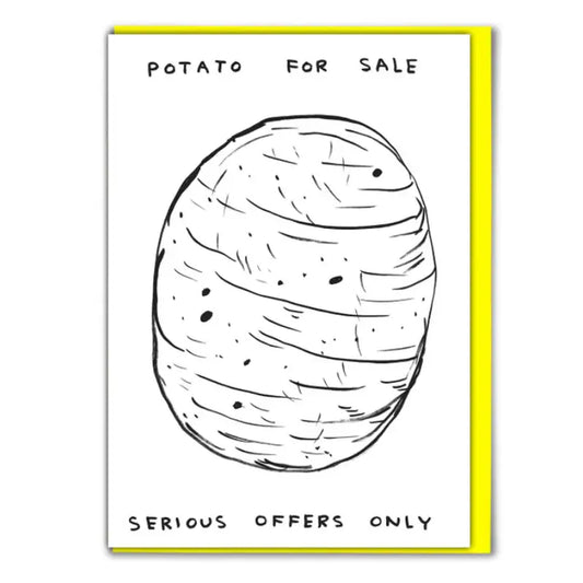 Potato For Sale Card - PABOOM