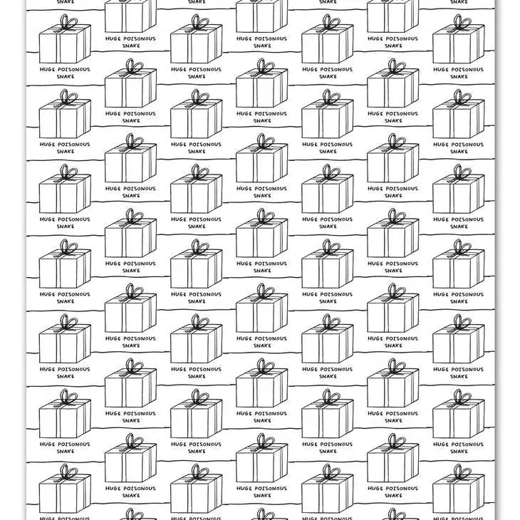 Snake Gift Wrap - PABOOM