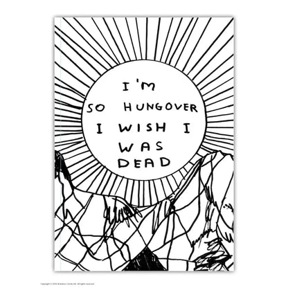 So Hungover A6 Notebook - PABOOM