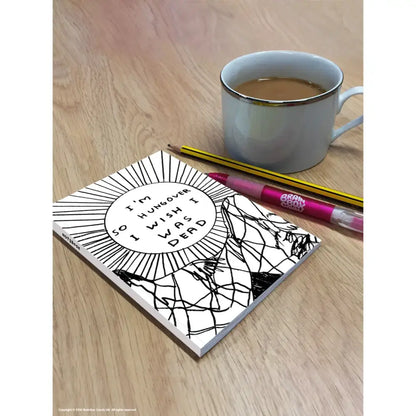 So Hungover A6 Notebook - PABOOM