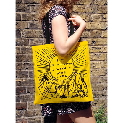 David Shrigley So Hungover Tote Bag - PABOOM