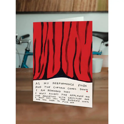 Stage Curtain Card - PABOOM