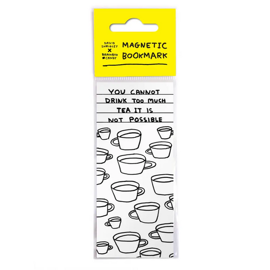 Too Much Tea Magnetic Bookmark - PABOOM