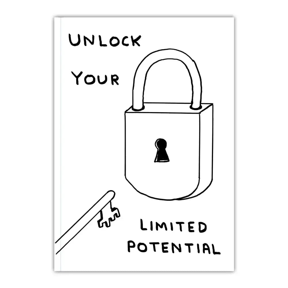 Unlock Potential A5 Notebook - PABOOM