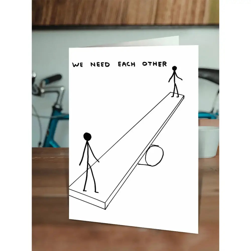 We Need Each Other Card - PABOOM