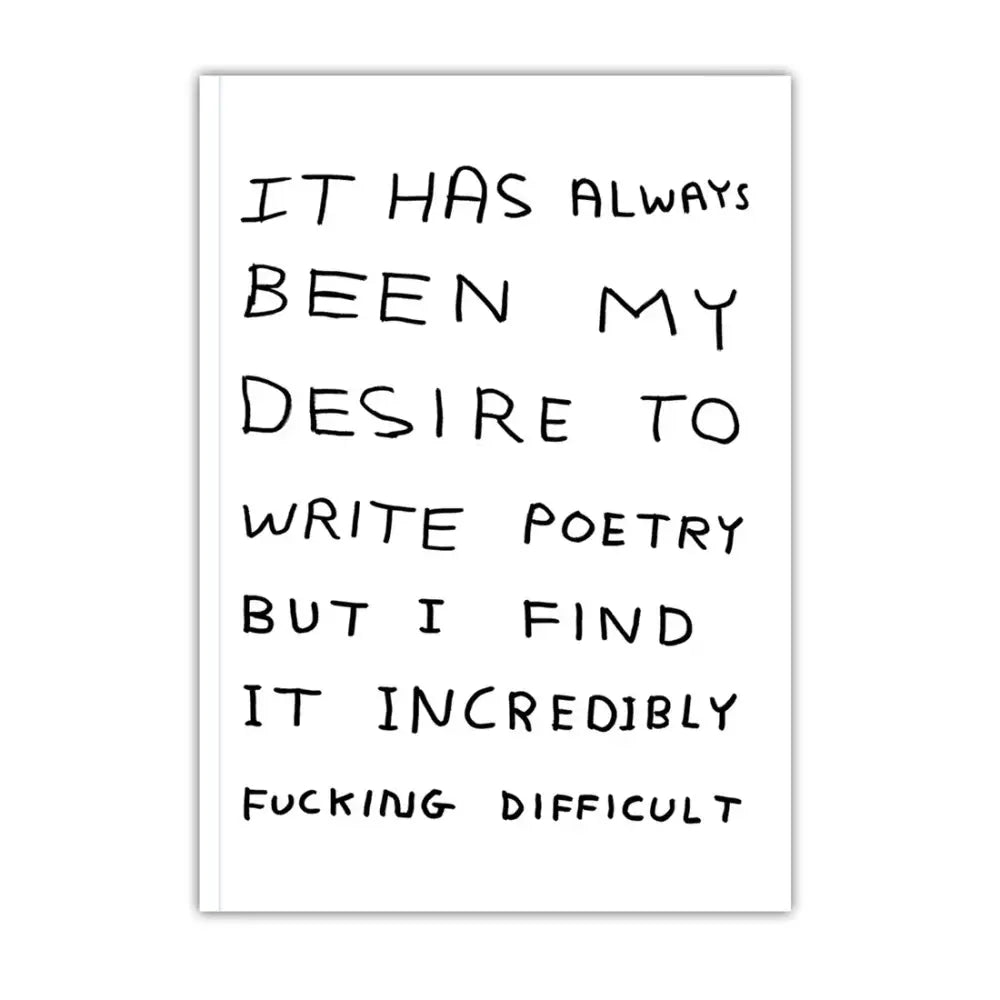 Write Poetry A5 Notebook - PABOOM