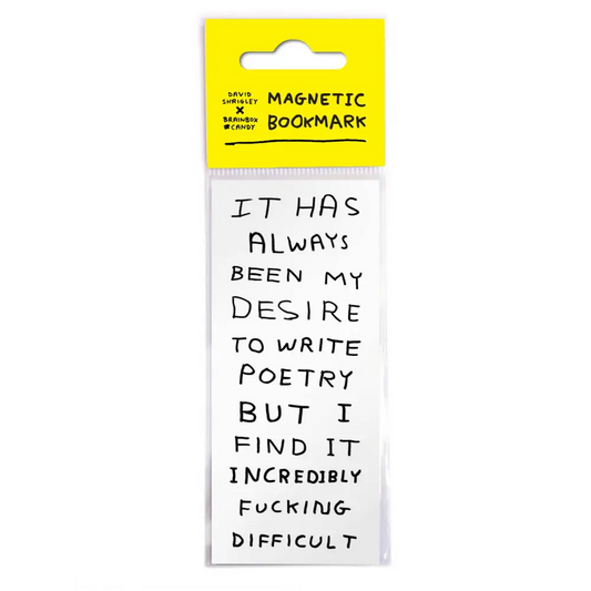 Write Poetry Magnetic Bookmark - PABOOM