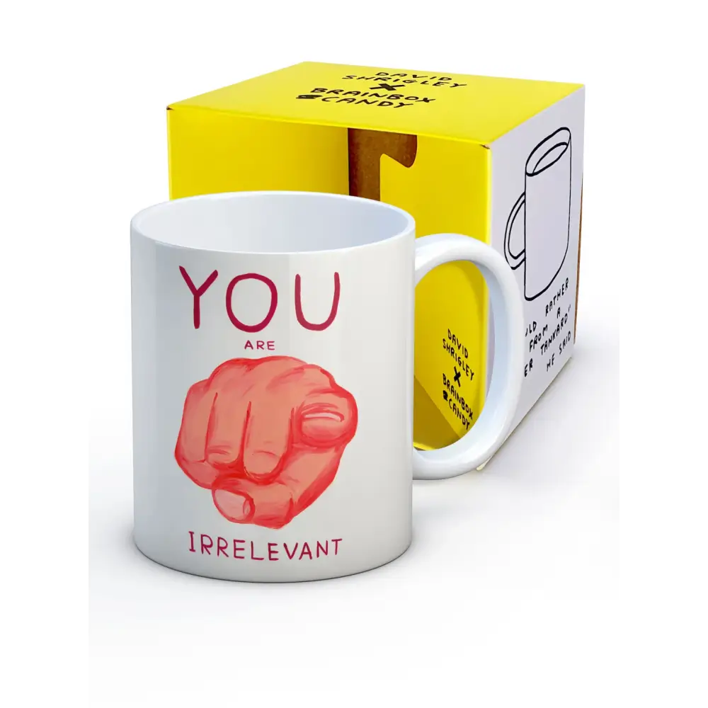 You Are Irrelevant Mug - PABOOM